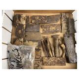 Vintage Railroad Rail Anchor, Spikes & More