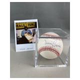 Ernie Banks Signed Baseball