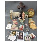 Staffordshire Ware Sheep, Metal Infant & More