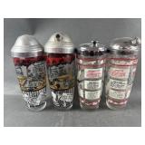 Vtg Hazel Atlas MCM Cocktail Shakers