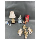 Schmid Musical Angel, Mini Lamp, Chalkware & More
