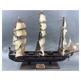 Scale Model Of Spanish Frigate XVI Century