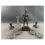 Italian MC Depose Knight Statue & More