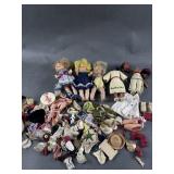Vtg Dolls & Various Accessories