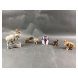 Hand carved Soapstone Elephant Figurine