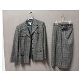 Pendleton Virgin Wool Blazer & Skirt (Sizes 8)