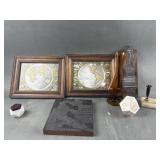 Foil World Globe Art, Letterpress Blocks & More