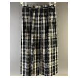 Vintage Pendleton Pleated Wool Skirt Size 8