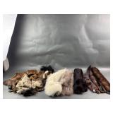 Vintage Fur Collars, Clips & Pelt Spare Pieces