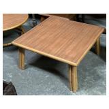 Ritts Durattan Bamboo Rattan MCM Square Coffee