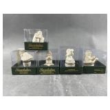 Dept 56 Snow Babies Hinged Trinket Boxes