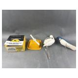 Concrete Garden Birds & Sears Revolving Sprinkler