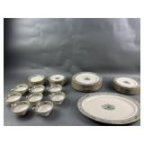 Lenox Autumn Hand Painted Fine China W 24K Trim