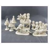 Dept 56 Caribou Frolic, Mush & More Babies