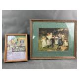 Signed Arthur J Elsley 1902 "Babys Birthday"