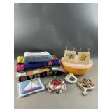 Vtg Tupperware, Mosaic Wall Tiles & More