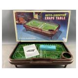 Vtg Auto-Shooter Craps Table