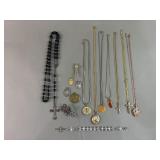 Religious Costume Jewelry Pieces