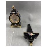 Swiss Sainte Helene Electric Clock With Wall Shelf