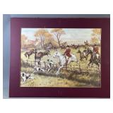 ï¿½80s Full Cry Through the Homestead Lithograph