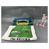 Italian Ceramic Tennis Statue, Lucite & More!