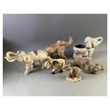 Joseph Originals Flocked & More Elephant Figures