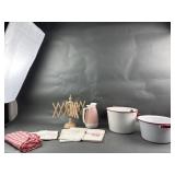 Painted Enamel Buckets, Therma Serv Mug & More!