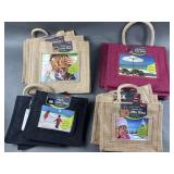 Variety Adventa Mini & Medium Jute Photo Bags
