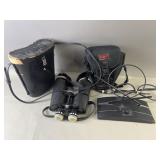 Vntg. Tasco T-60120 Binoculars, Antenna & More