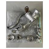 Vintage Universal Good Grinder w/ Accessories