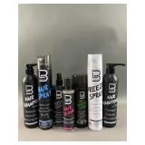 New B Level 3 Shampoo/Cond. Freeze Spray & More