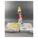 Danbury Mint Silver Screen Doll & Dress up Clothes