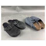 Birkenstock Suede Womenï¿½s Clogs Size 38