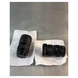 Canon Zoom Lens 35-105mm & 28-8mm