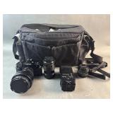 Canon A1 35mm Film Camera With Lens & Case