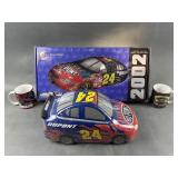 Du Pont 24 NASCAR Cookie Jar, Wall Hanging & More