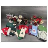 Holiday/Christmas Decor, Kitchen Linens & More!