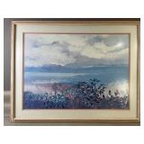 Seaside Art Print Signed Caron