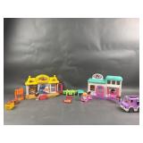 Fisher Price Little People Ice Cream Parlor & More