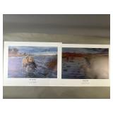 2 Signed Prints by Christopher S. Smith