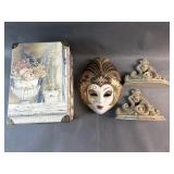 Decorative Tricoastal Box, Wall Shelves & More