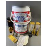 Budweiser Cooler, Lighted Glasses & More