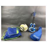 Puma Soccer Ball & Bag, Amahi Ukulele