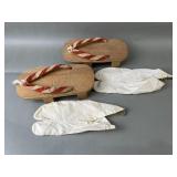 Vintage or Antique Japanese Geten Shoes