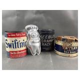 Vintage Keebler, Swifting & Sterling Tins & More