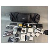 Pro master Tripod Case, B+W Filters & More