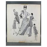 Vintage Fashion Illustrations