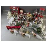 Mini Nutcrackers, Glass Birds & Christmas Decor