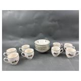 Johnson Bros. Brookshire Tea Cups & Bowls