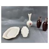 Lenox Porcelain Bud Vase & More!